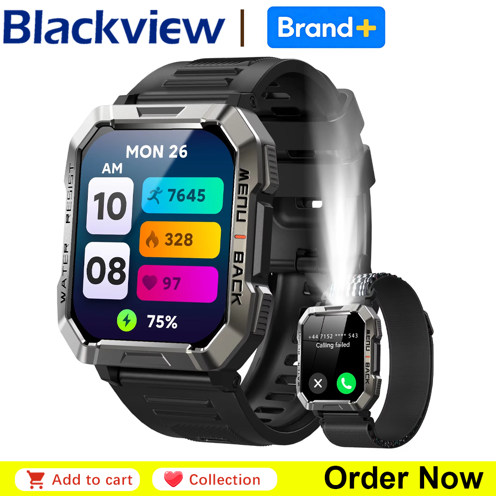 Outdoor Sport Day - Blackview W60 2,01'' HD Outdoor Smartwatch