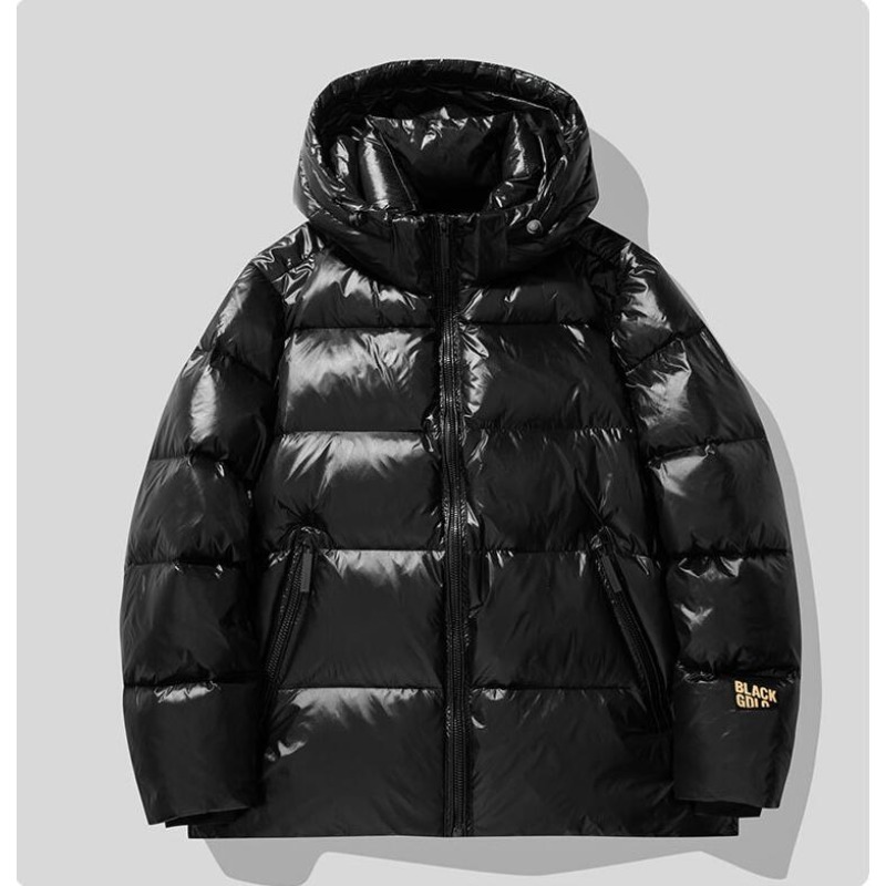 Outdoor Sport Winter Jacket - Neue Winter Männer Mit Kapuze Schwarz