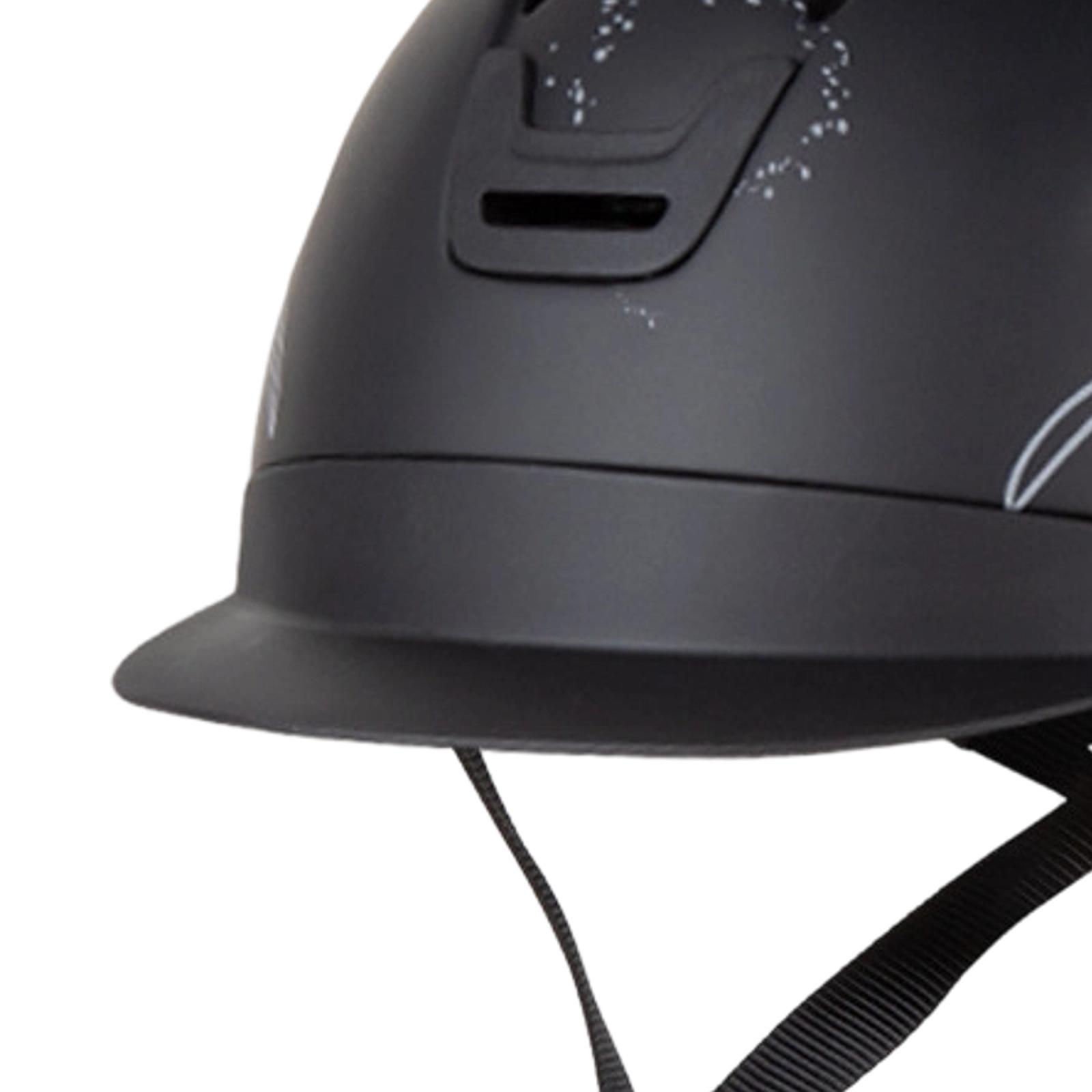 Equestrian Helmet - Verstellbarer Reithelm Leichter Reitsporthelm mit Atmungsaktiver