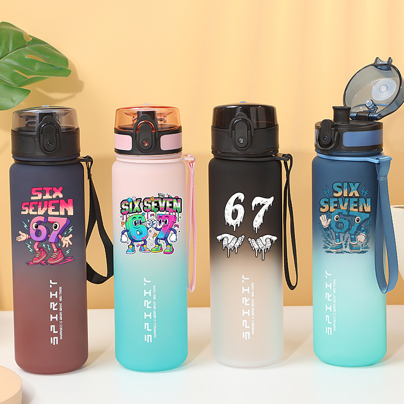 Outdoor Sport Day - Steal A Brainrot Sport-Wasserflasche 800ml Six